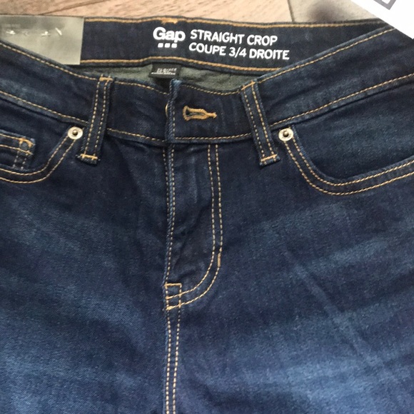 GAP Low Rise Straight Crop - Picture 3 of 5